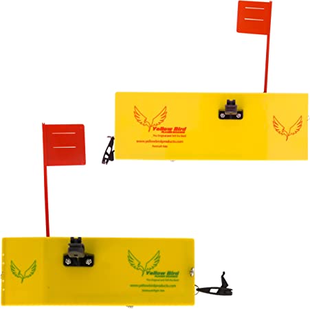Availible in 4 Sizes in Both Starboard/Port Side Yellow Bird Fishing Products 2 Pack Planer Boards Kits 